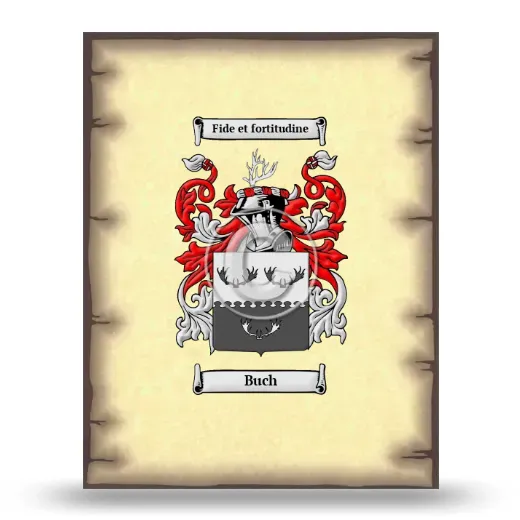 Buch Coat of Arms Print