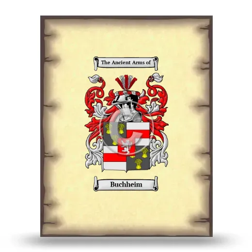 Buchheim Coat of Arms Print