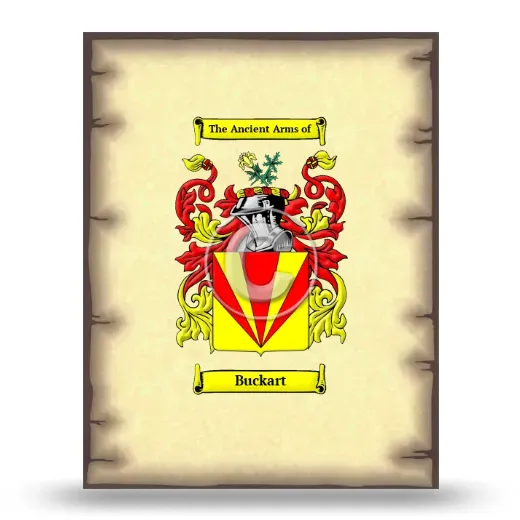 Buckart Coat of Arms Print