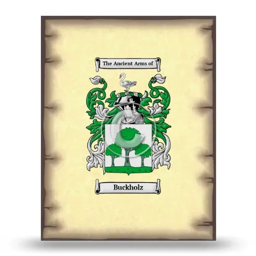 Buckholz Coat of Arms Print