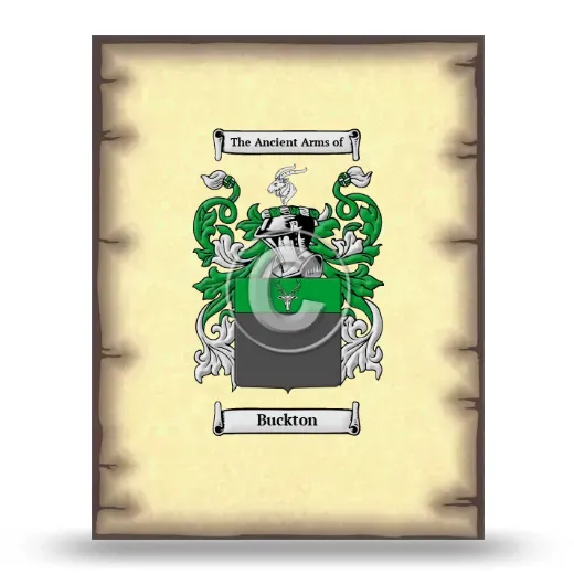 Buckton Coat of Arms Print