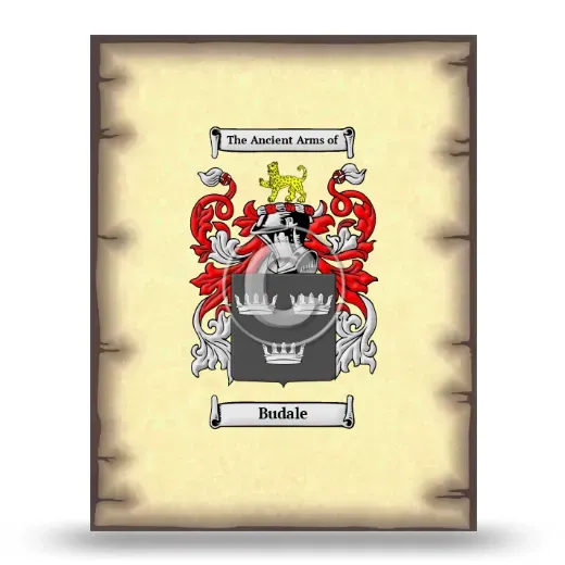 Budale Coat of Arms Print