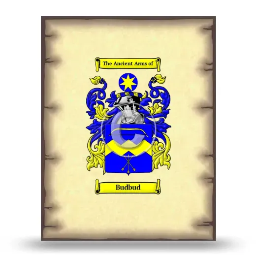 Budbud Coat of Arms Print