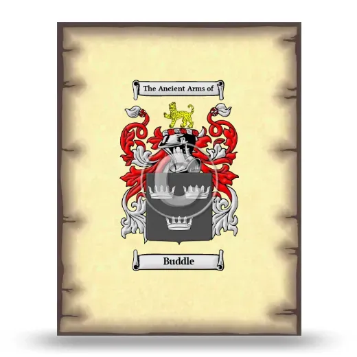 Buddle Coat of Arms Print