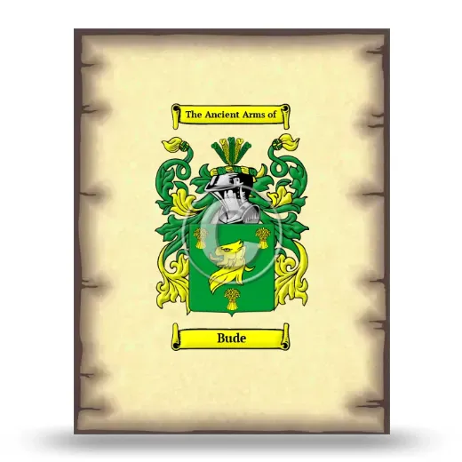 Bude Coat of Arms Print