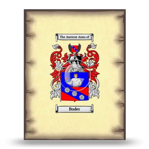 Buder Coat of Arms Print