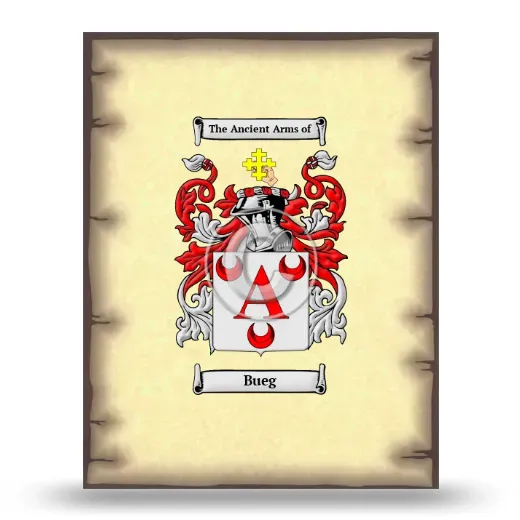 Bueg Coat of Arms Print