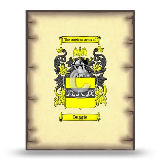 Buggie Coat of Arms Print