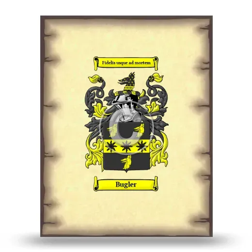 Bugler Coat of Arms Print