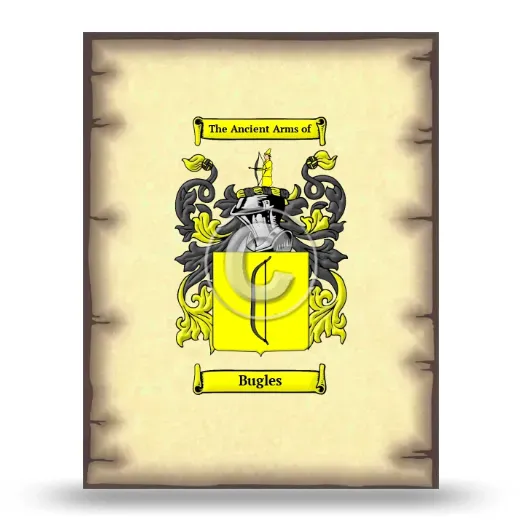 Bugles Coat of Arms Print