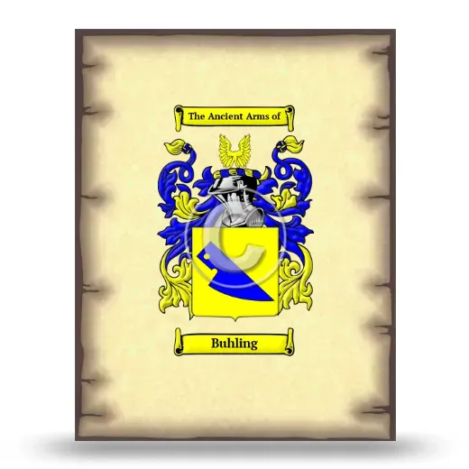 Buhling Coat of Arms Print