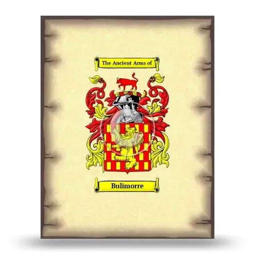 Bulimorre Coat of Arms Print