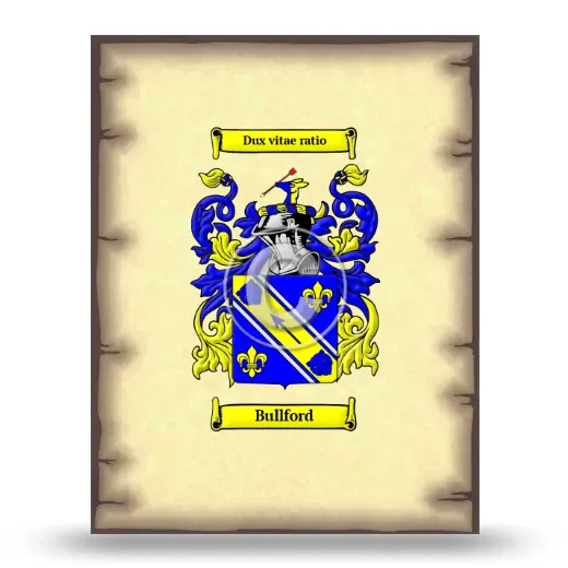 Bullford Coat of Arms Print
