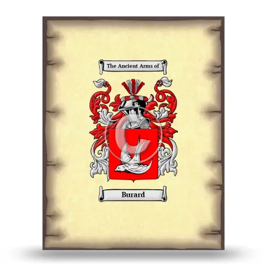 Burard Coat of Arms Print