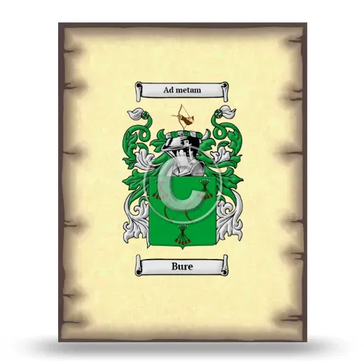 Bure Coat of Arms Print