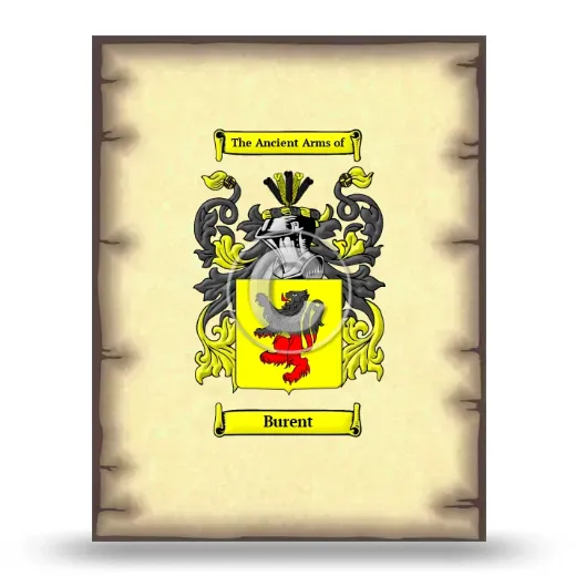 Burent Coat of Arms Print