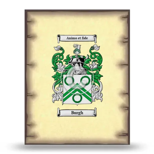 Burgh Coat of Arms Print
