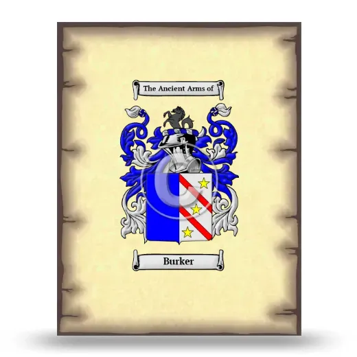 Burker Coat of Arms Print