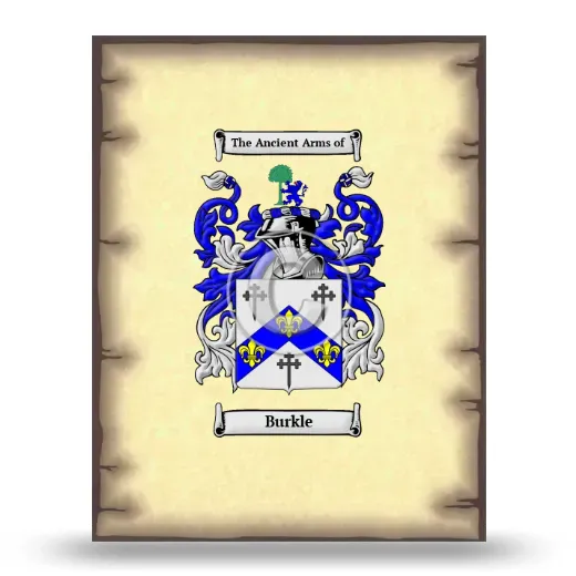 Burkle Coat of Arms Print