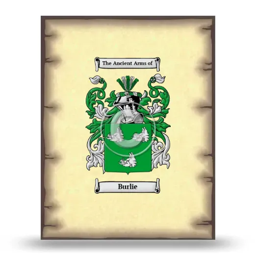 Burlie Coat of Arms Print