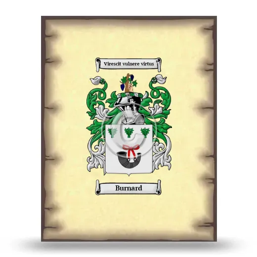 Burnard Coat of Arms Print