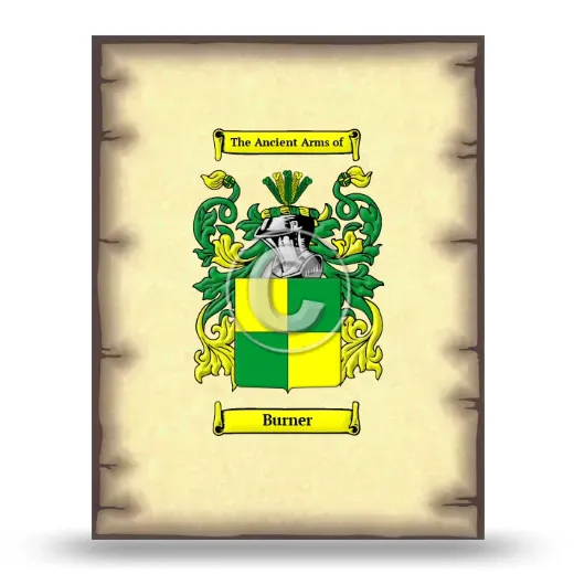 Burner Coat of Arms Print