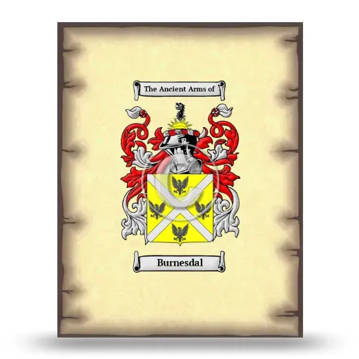 Burnesdal Coat of Arms Print