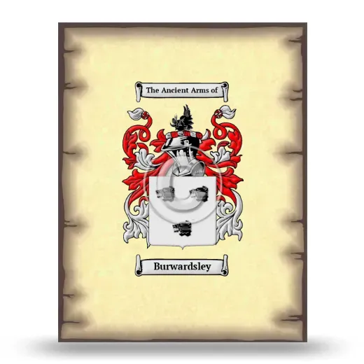 Burwardsley Coat of Arms Print