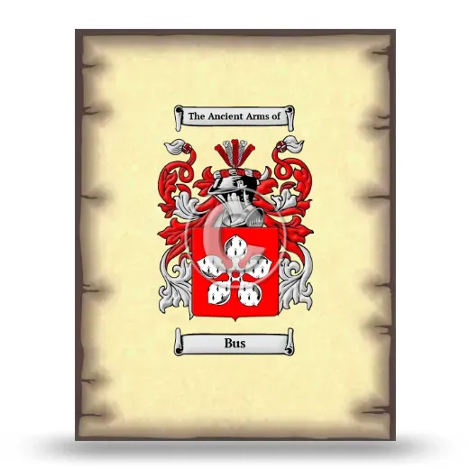 Bus Coat of Arms Print