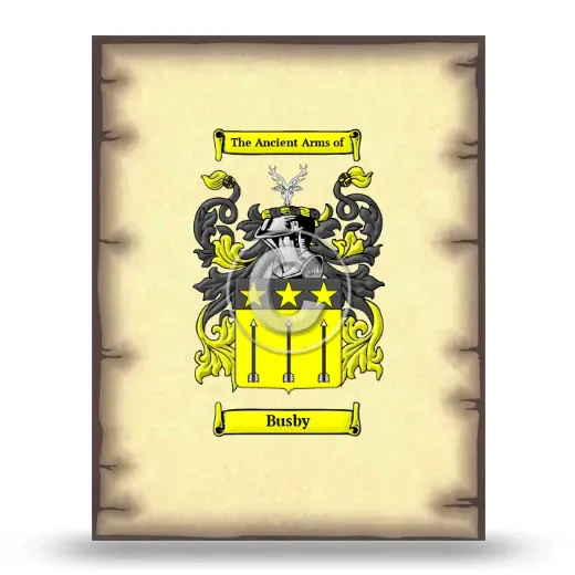 Busby Coat of Arms Print