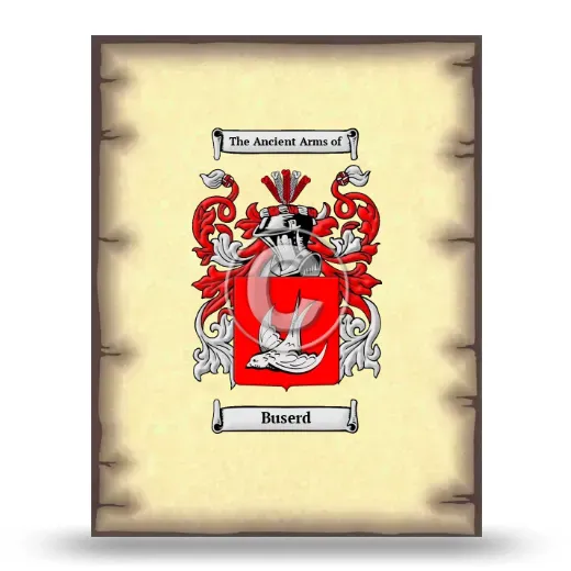 Buserd Coat of Arms Print