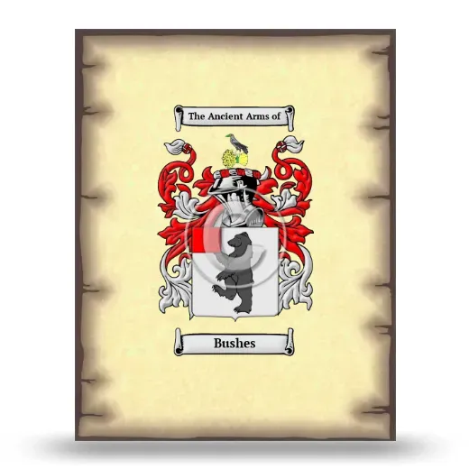 Bushes Coat of Arms Print