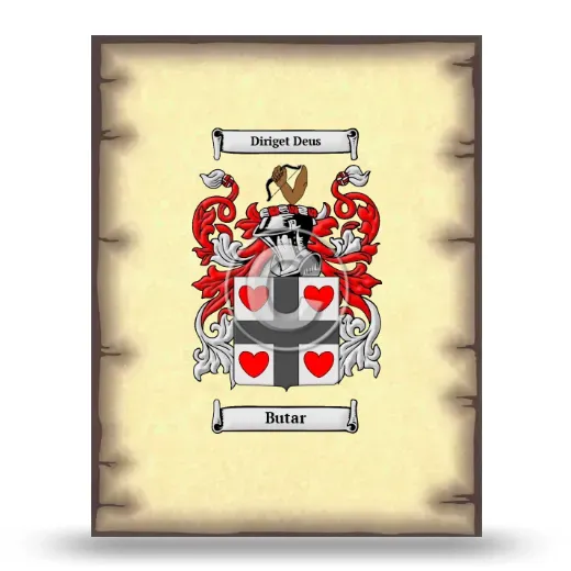 Butar Coat of Arms Print