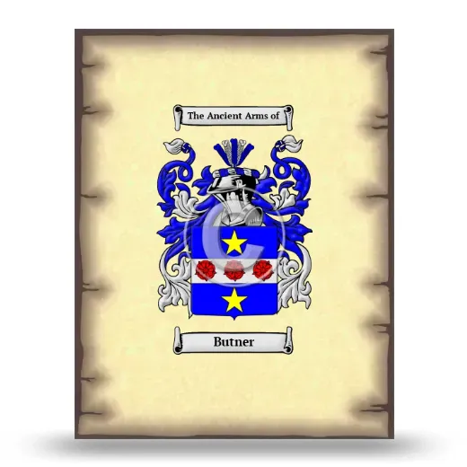 Butner Coat of Arms Print