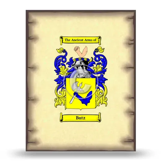 Butz Coat of Arms Print
