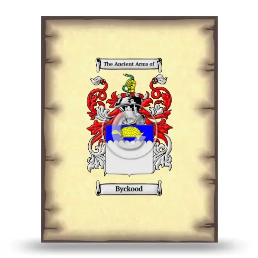 Byckood Coat of Arms Print