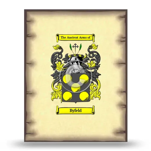 Byfeld Coat of Arms Print
