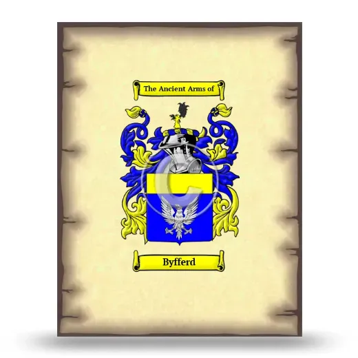 Byfferd Coat of Arms Print
