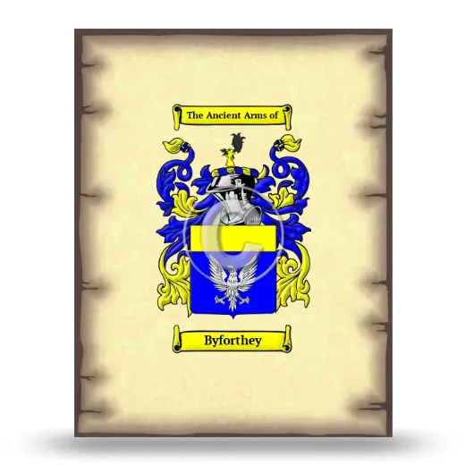 Byforthey Coat of Arms Print