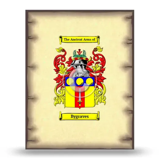 Bygraves Coat of Arms Print