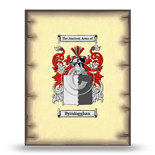 Byrningghan Coat of Arms Print