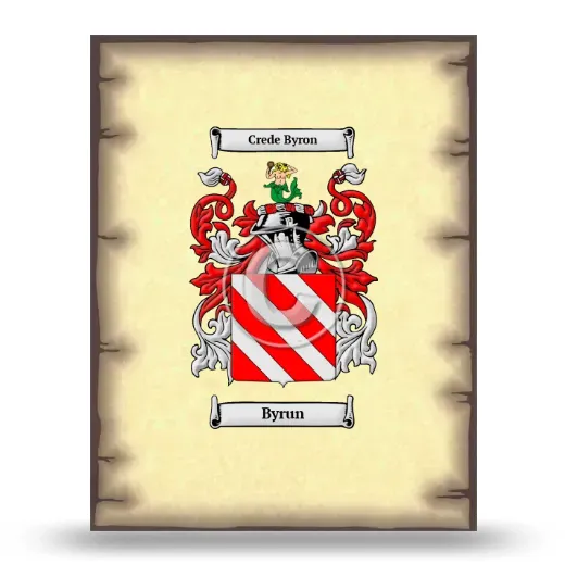 Byrun Coat of Arms Print