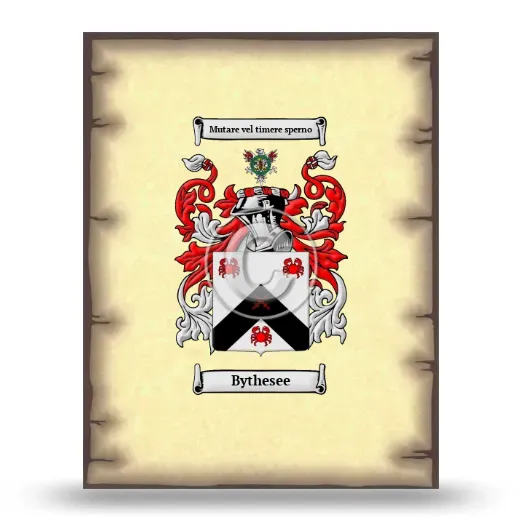 Bythesee Coat of Arms Print