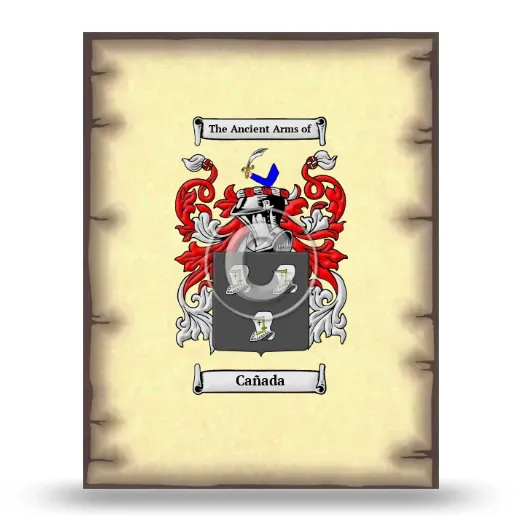 Cañada Coat of Arms Print