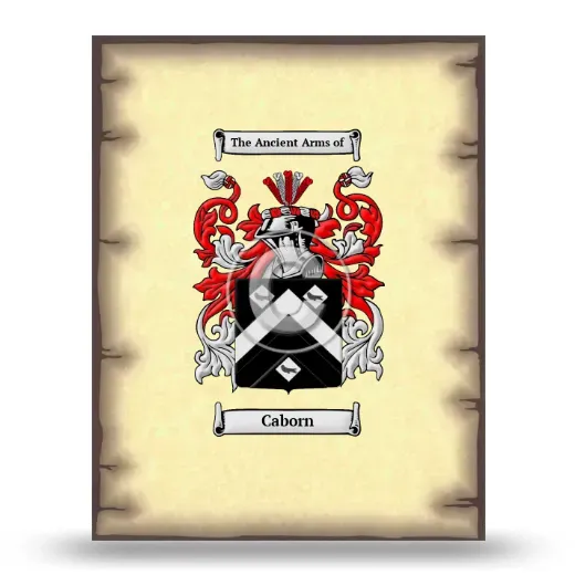 Caborn Coat of Arms Print