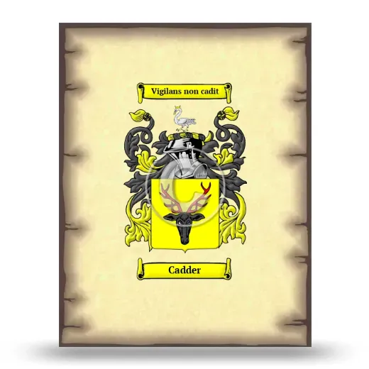 Cadder Coat of Arms Print