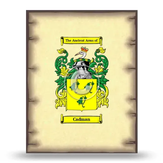 Cadman Coat of Arms Print