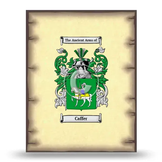 Caffer Coat of Arms Print