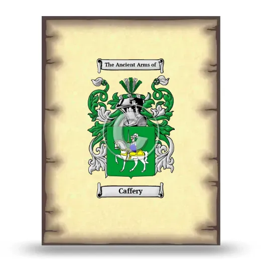 Caffery Coat of Arms Print
