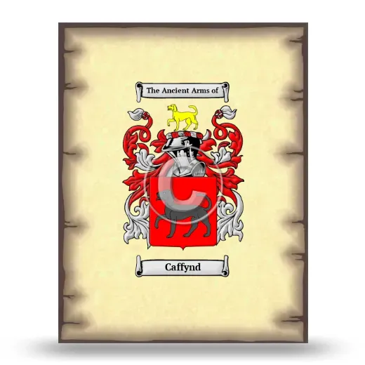 Caffynd Coat of Arms Print